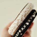 Heavy industry nail bead small fragrant wind ribbon ribbon bow bouquet