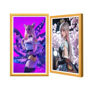 China 3840*2160 High Definition Support SD and USB 50 Inch Digital Photo Picture Frame with Remote Control wholesale