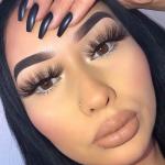 Soft Dramatic 9 Layers Fluffy Mink Lashes 100% Real Handmade