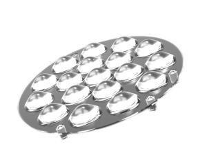 China 7 Degree PC Round Headlight Lens , Multipurpose Round LED Module wholesale