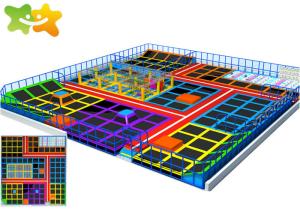 China Trampoline Indoor Playground Ninja Course Provide Installation Instructions wholesale