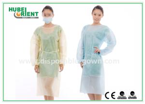 China Hospital Use Disposable Isolation Gowns With Elastic Cuff/Disposable Medical Gowns for Clinic wholesale