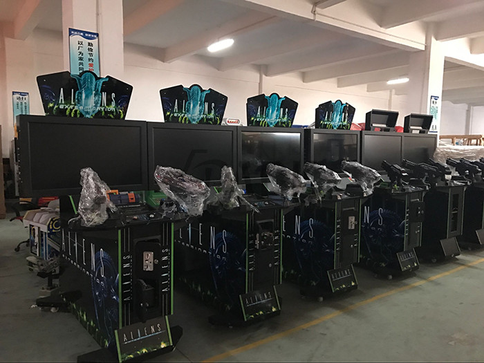 Epark Aliens Paradise Amusement Shooting Arcade Machines for Adult
