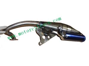 China EEC 50cc Gas 2-stroke KYMCO GY650 Muffler Carbon fiber muffler Refit Muffler wholesale