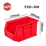 Shoe Toy Stackable Plastic Storage Bins For Warehouse Tool Spares