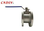 1pc Handle Wafer Flanged Ball Valve PTFE PPL Seat Italy Ball Valve Normal