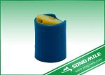 24/410 Blue Plastic Disc Top Cap Made of PP Material