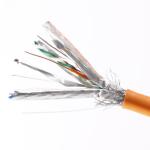Cat7A SFTP Shielded Ethernet Cable 1000MHz 10Gbps, 23AWG Pure Copper for Data