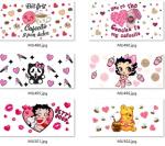 Digital UV Printing Polyester Film UVDTF Cup Wraps DTF Tumbler Wraps Inkjet