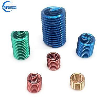 Dying, Coating Wire Thread Inserts of Non-Standard Customization Supported