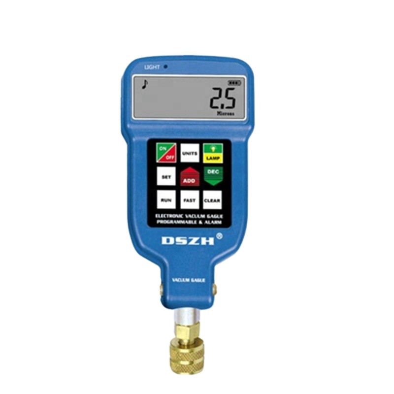 Micron Measure Digital Vacuum Meter Gauge With Smart Computer Chip