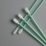 Cleanroom Disposable 102mm Length Industrial Double Layer Polyester Cleaning