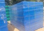 Interpon Powder Coated Blue Construction Temporary Fence Height 6’/1830mm*Width9