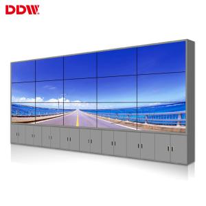 China Operation Center CCTV Video Wall 5.3mm 500nits Splice Screen Function Thin Bezel TV wholesale