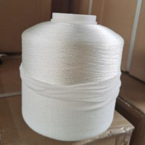 China Polyester High Tenacity Sewing Thread 500D/3 raw white with Low Shrinkage wholesale