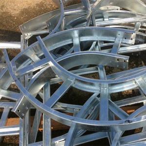 China Anti Slippery Anti Grinding Aluminum Cable Tray With Flower Type Cable Ladder Cover wholesale