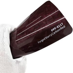 China Starry Red 8 Mil Froged Protection Film carbon fibre ppf wholesale