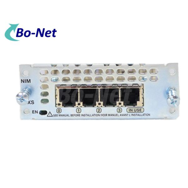 Original CISCO NIM-4FXS New in Box 4000 Series Modules 4-Port Network Interface Module FXS FXS-E and DID for ISR4451-X
