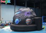 5m Diameter Inflatable Planetarium Black Projection Dome Tent For Science