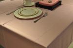 FDA Absorbent Disposable Paper Tablecloths 3Ply Thick Colorful