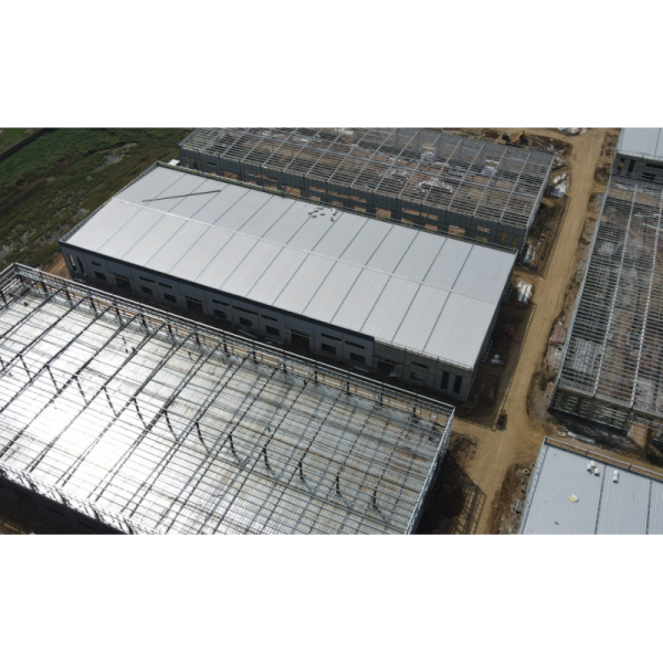 Large Span Prefabricated Steel Structure Workshop / Factory Building KXD-SSW201