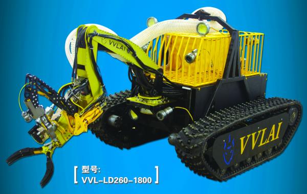 Quality Underwater Robot,Underwater Camera,Light,Double-5 Axis Hydraulic Manipulator Dredging ROV for deep-sea excavation for sale