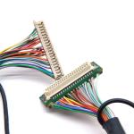 DF9 41P Industrial Grade Medical Wire Harness HIROSE DF9 41 Pin Screen Display
