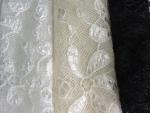 90% Nylon + 10% Spandex Flower Elastic Lace Fabric For Nightwear CY-LW0795