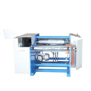 China Semi-Automatic Aluminium Foil Rewinding Machinery With 20mm Decoil Centering Stroke wholesale