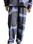 Navy and Black Digital Camouflage Combat Uniform Set Digital Camouflage Fabrics