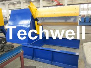 China Custom Hydraulic Auto Recoiler Curving Machine With 0 - 15m/min Rewind Speed wholesale