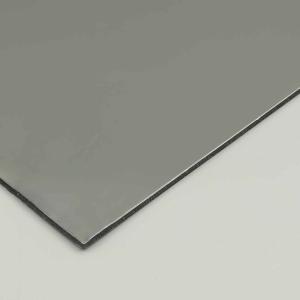 China Grey PE Aluminum Composite Panel 4MM 1.22 X 2.44m Building Outdoor Composite Panels wholesale