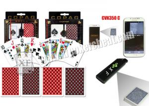 China PVC 54 Sheet Barcode Marked Deck Card Tricks For Andar Bahar Game wholesale