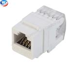 CAT5E Toolless Keystone Jack Gold Plating