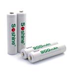 Soshine 1.2V Ni-MH Pre-Charged AAA/Micro Battery 900mAh 4pcs