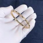 Elegant i 18k Gold Serpenti Viper Bracelet Natural Diamonds Real Gold Real