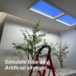 Circadian Lighting Simulates Different Colors Of The Day Fake Window Light 15
