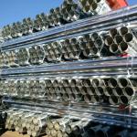 Round Shape DN65 DN80 Galvanized Steel Pipe 20CrMo 40CrMo Q345 Building Frame
