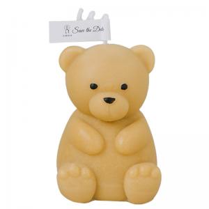 China AROMA HOME DIY Cute Teddy Bear Shaped Scented Candle Customized wholesale