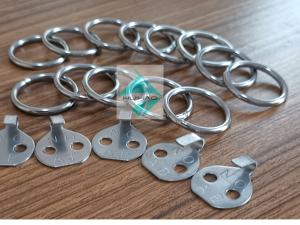 China Weld Type Stainless Steel Lace Ring Fit Removable Thermal Insulation Blankets wholesale