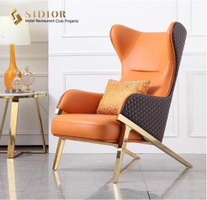 China Leisure Lounge Chair, Living Room Lounge Chair, Leather Lounge Chair, High Density Foam, PU Leather Upholstery wholesale
