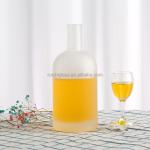 500ml 750ml Transparent Empty Whiskey Glass Liquor Bottle for Liquor Manufacture