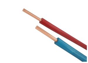 China Non Sheated Electrical Cable Wire Solid Core Pvc Insulation 0.5mm - 2.5mm wholesale