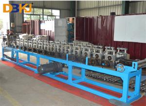 China Chain Transmission 0.8mm Galvanized Shutter Door Roll Forming Machine wholesale
