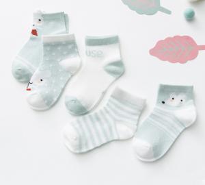 China Cartoon Animals Newborn Baby Socks Children Cotton Socks Ankle Socks For Toddlers wholesale