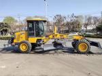 100HP Small Motor Graders With Articulated Frame High Travelling Speed
