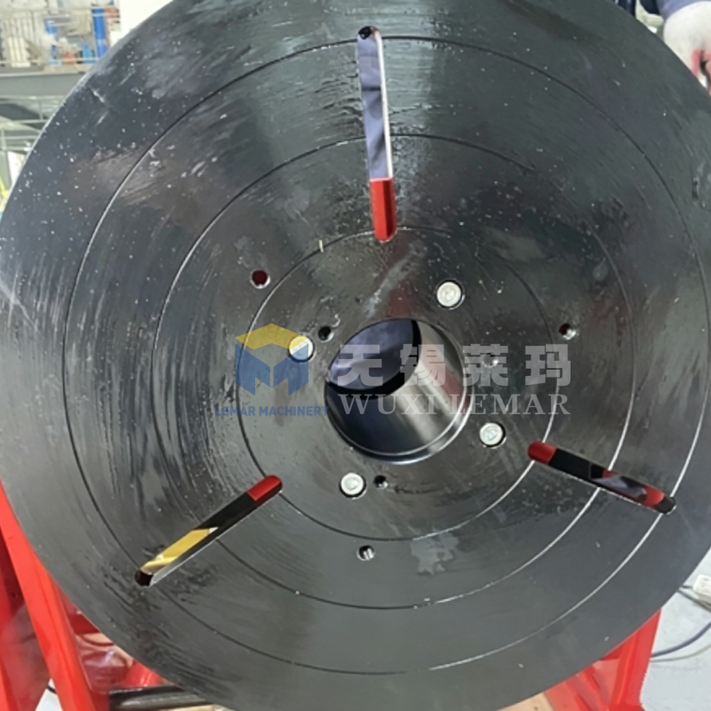 300kg Tilting Welding Positioner, Small Rotary Worktable for Circular Workpiece Welding