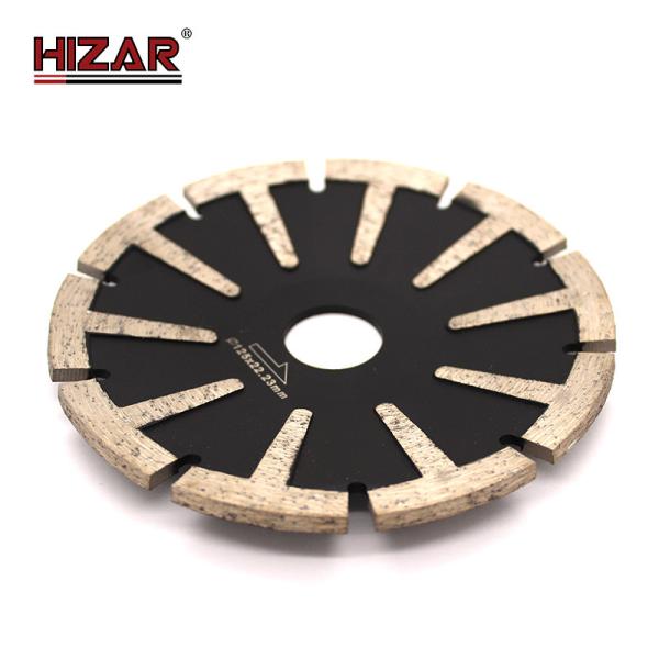 125mm T Shaped Diamond Saw Blades 7mm Granite Stone 20mm Hole Marble Cutting