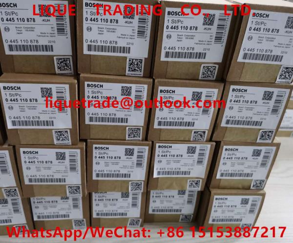 BOSCH injector 0445110467, 0445110878 for NISSAN ZD30 16600-2DB4A, 16600-2DB4B,