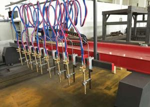 China 3000X14000mm Strip Gas Cutting Machine for H Beam Production line (9+1) wholesale